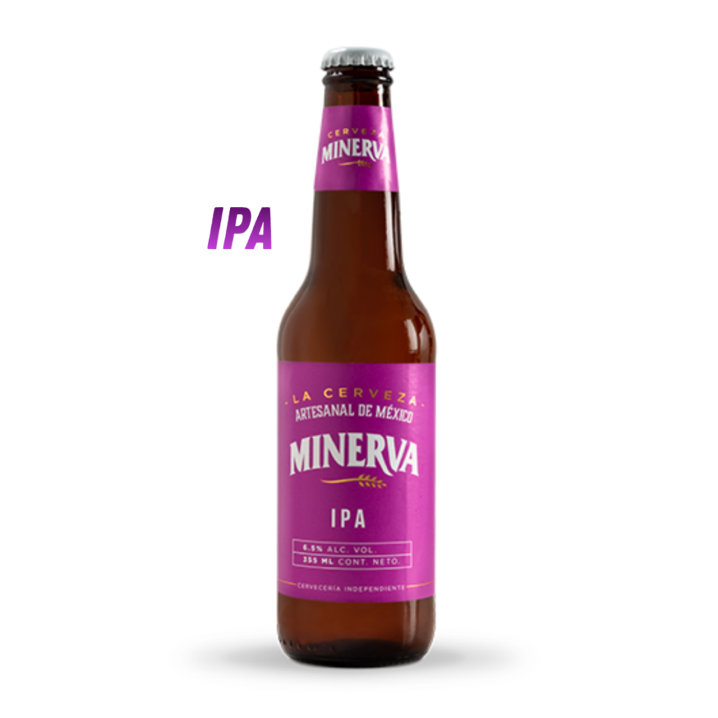 メキシコ産 クラフトビール ミネルバ IPA【紫】355ml×24本