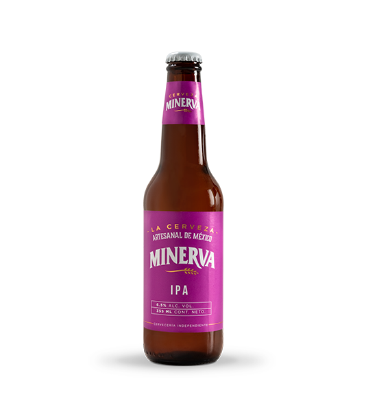 メキシコ産 クラフトビール ミネルバ IPA【紫】355ml×24本